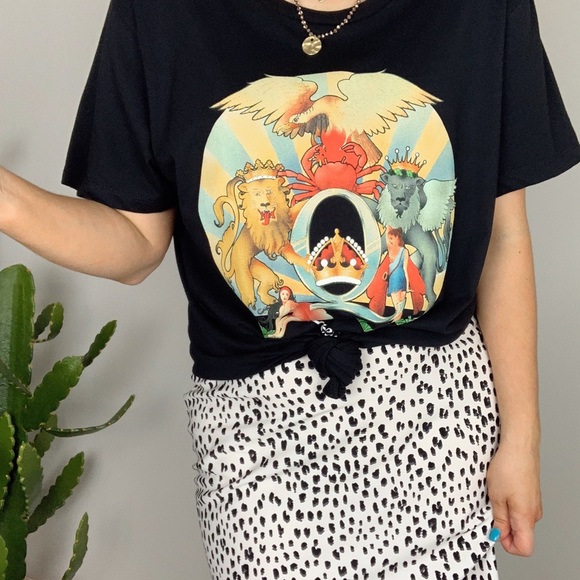 Queen Graphic Band Tee Black XL XXL - Picture 6 of 6